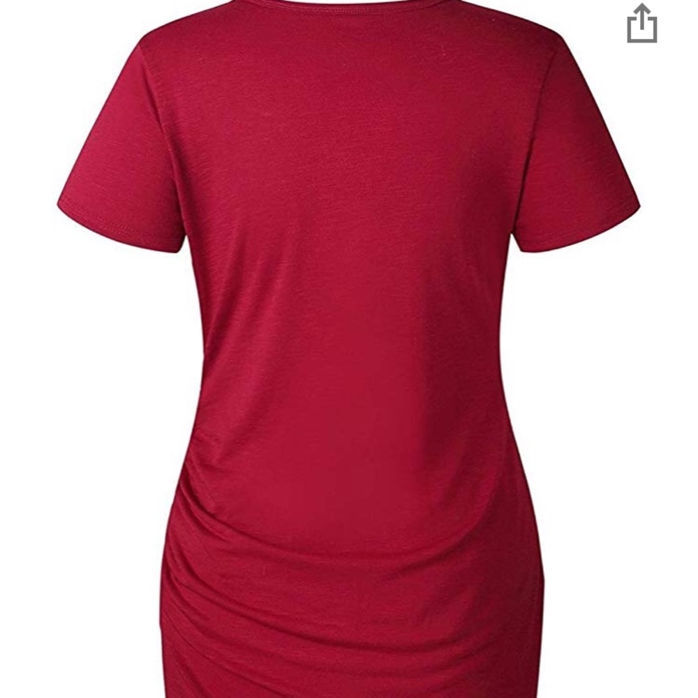 Burgundy Dress - Picture 5 of 7
